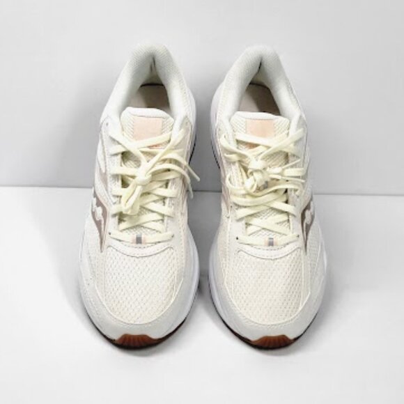 SAUCONY WOMEN'S cohesion 17 perl ivory running shoes Size 8.5  NEW - Picture 2 of 9